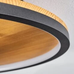 Cardozo Deckenleuchte LED Naturfarben, Schwarz, 1-flammig -Lampe Verkäufe cardozo deckenleuchte h3695241 2