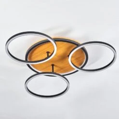 Cardozo Deckenleuchte LED Naturfarben, Schwarz, 1-flammig -Lampe Verkäufe cardozo deckenleuchte h3695241 7