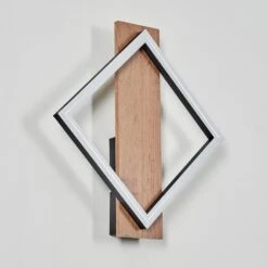 Cascade Wandleuchte LED Braun, Holzoptik, Schwarz, 1-flammig 19 Cascade Wandleuchte LED Braun, Holzoptik, Schwarz, 1-flammig -Lampe Verkäufe cascade wandleuchte h3710845 7