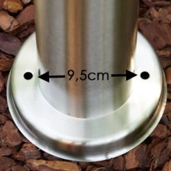 Caserta Aussenstehleuchte Edelstahl, 1-flammig, Bewegungsmelder -Lampe Verkäufe caserta aussenstehleuchte h161853 3