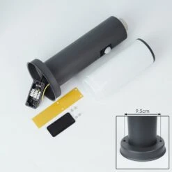 Caserta Sockelleuchte Anthrazit, 1-flammig, Bewegungsmelder -Lampe Verkäufe caserta sockelleuchte h3857892 4