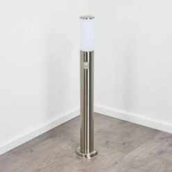 Caserta Wegeleuchte Nickel-Matt, Weiß, 1-flammig, Bewegungsmelder 25 Caserta Wegeleuchte Nickel-Matt, Weiß, 1-flammig, Bewegungsmelder -Lampe Verkäufe caserta wegeleuchte h3018446 11