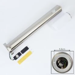 Caserta Wegeleuchte Nickel-Matt, Weiß, 1-flammig, Bewegungsmelder 17 Caserta Wegeleuchte Nickel-Matt, Weiß, 1-flammig, Bewegungsmelder -Lampe Verkäufe caserta wegeleuchte h3018446 3