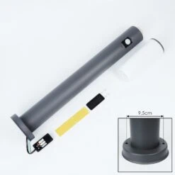 Caserta Wegeleuchte Anthrazit, 1-flammig, Bewegungsmelder -Lampe Verkäufe caserta wegeleuchte h3857939 4