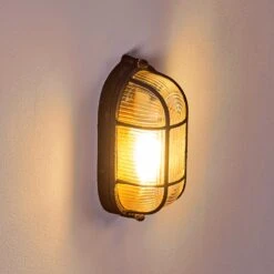 Catawba Wandleuchte Rostfarben, 1-flammig -Lampe Verkäufe catawba wandleuchte h3317914 3