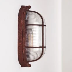 Catawba Wandleuchte Rostfarben, 1-flammig -Lampe Verkäufe catawba wandleuchte h3317914 8