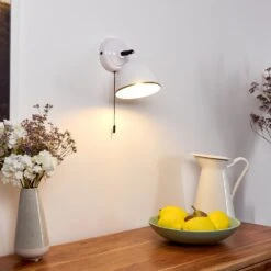 Catharine Wandleuchte Weiß, 1-flammig -Lampe Verkäufe catharine wandleuchte h3385845 2