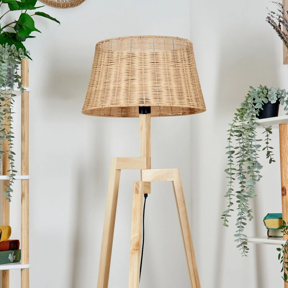 Cavaca Stehleuchte 45 Cm Naturfarben, 1-flammig 14 Cavaca Stehleuchte 45 Cm Naturfarben, 1-flammig – Bild 12