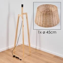 Cavaca Stehleuchte 45 Cm Naturfarben, 1-flammig 19 Cavaca Stehleuchte 45 Cm Naturfarben, 1-flammig -Lampe Verkäufe cavaca stehleuchte 45 cm h3810644 4
