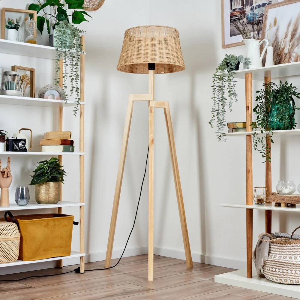 Cavaca Stehleuchte 45 Cm Naturfarben, 1-flammig 12 Cavaca Stehleuchte 45 Cm Naturfarben, 1-flammig – Bild 10