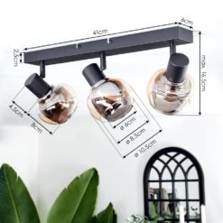 Cevio Deckenleuchte Schwarz, 3-flammig -Lampe Verkäufe cevio deckenleuchte h3692394 3