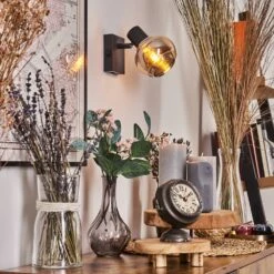 Cevio Wandleuchte Schwarz, 1-flammig -Lampe Verkäufe cevio wandleuchte h3692486 10