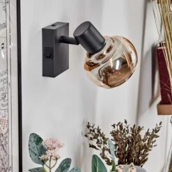 Cevio Wandleuchte Schwarz, 1-flammig -Lampe Verkäufe cevio wandleuchte h3692486 11