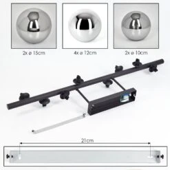 Chehalis Deckenleuchte Glas 10 Cm, 12 Cm, 15 Cm Chrom, Rauchfarben, 8-flammig 16 Chehalis Deckenleuchte Glas 10 Cm, 12 Cm, 15 Cm Chrom, Rauchfarben, 8-flammig -Lampe Verkäufe chehalis deckenleuchte glas 10 cm 12 cm 15 cm h3838938 4