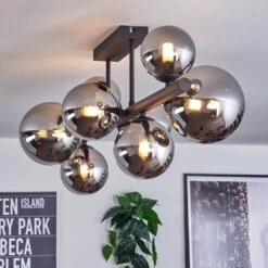 Chehalis Deckenleuchte Glas 10 Cm, 12 Cm, 15 Cm Chrom, Rauchfarben, 8-flammig 20 Chehalis Deckenleuchte Glas 10 Cm, 12 Cm, 15 Cm Chrom, Rauchfarben, 8-flammig -Lampe Verkäufe chehalis deckenleuchte glas 10 cm 12 cm 15 cm h3838938 8