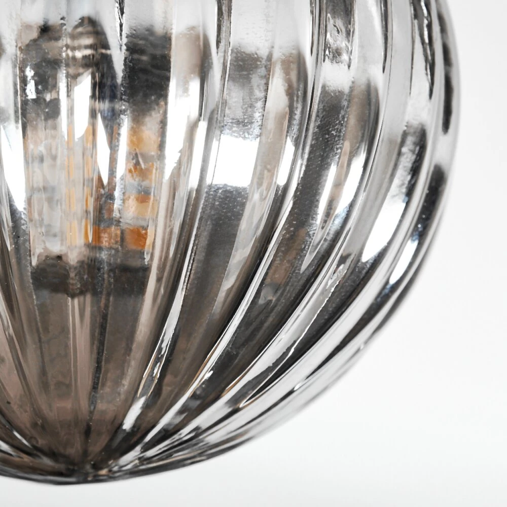 Chehalis Deckenleuchte Glas 10 Cm Bernsteinfarben, Rauchfarben, 3-flammig 5 Chehalis Deckenleuchte Glas 10 Cm Bernsteinfarben, Rauchfarben, 3-flammig – Bild 3