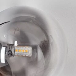 Chehalis Wandleuchte Glas 10 Cm, 12 Cm Schwarz, 2-flammig -Lampe Verkäufe chehalis wandleuchte glas 10 cm 12 cm h3767085 2