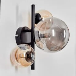 Chehalis Wandleuchte Glas 10 Cm, 15cm Bernsteinfarben, Rauchfarben, 3-flammig -Lampe Verkäufe chehalis wandleuchte glas 10 cm 15cm h3738092 7