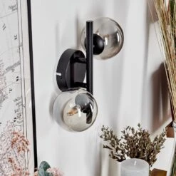 Chehalis Wandleuchte Glas 10 Cm Rauchfarben, 2-flammig 28 Chehalis Wandleuchte Glas 10 Cm Rauchfarben, 2-flammig -Lampe Verkäufe chehalis wandleuchte glas 10 cm h3729960 11