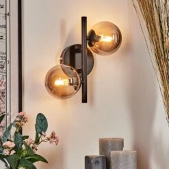 Chehalis Wandleuchte Glas 10 Cm Rauchfarben, 2-flammig 29 Chehalis Wandleuchte Glas 10 Cm Rauchfarben, 2-flammig -Lampe Verkäufe chehalis wandleuchte glas 10 cm h3729960 12