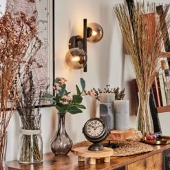 Chehalis Wandleuchte Glas 10 Cm Rauchfarben, 2-flammig 23 Chehalis Wandleuchte Glas 10 Cm Rauchfarben, 2-flammig -Lampe Verkäufe chehalis wandleuchte glas 10 cm h3729960 6