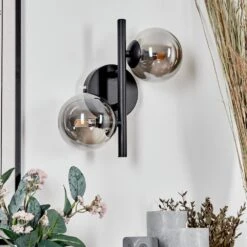 Chehalis Wandleuchte Glas 10 Cm Rauchfarben, 2-flammig 26 Chehalis Wandleuchte Glas 10 Cm Rauchfarben, 2-flammig -Lampe Verkäufe chehalis wandleuchte glas 10 cm h3729960 9