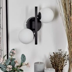 Chehalis Wandleuchte Glas 10 Cm Weiß, 2-flammig 24 Chehalis Wandleuchte Glas 10 Cm Weiß, 2-flammig -Lampe Verkäufe chehalis wandleuchte glas 10 cm h3757604 9