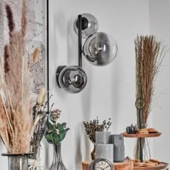 Chehalis Wandleuchte Glas 12 Cm, 15 Cm Chrom, Klar, Rauchfarben, 3-flammig 27 Chehalis Wandleuchte Glas 12 Cm, 15 Cm Chrom, Klar, Rauchfarben, 3-flammig -Lampe Verkäufe chehalis wandleuchte glas 12 cm 15 cm h3873649 11