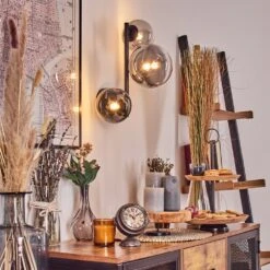 Chehalis Wandleuchte Glas 12 Cm, 15 Cm Chrom, Klar, Rauchfarben, 3-flammig 28 Chehalis Wandleuchte Glas 12 Cm, 15 Cm Chrom, Klar, Rauchfarben, 3-flammig -Lampe Verkäufe chehalis wandleuchte glas 12 cm 15 cm h3873649 12