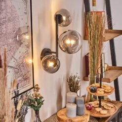 Chehalis Wandleuchte Glas 12 Cm, 15 Cm Chrom, Klar, Rauchfarben, 3-flammig 29 Chehalis Wandleuchte Glas 12 Cm, 15 Cm Chrom, Klar, Rauchfarben, 3-flammig -Lampe Verkäufe chehalis wandleuchte glas 12 cm 15 cm h3873649 13