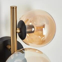 Chehalis Wandleuchte LED Messing, Schwarz, 3-flammig -Lampe Verkäufe chehalis wandleuchte h3585009 2