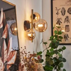 Chehalis Wandleuchte LED Messing, Schwarz, 3-flammig -Lampe Verkäufe chehalis wandleuchte h3585009 9