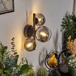 Chehalis Wandleuchte Schwarz, 3-flammig -Lampe Verkäufe chehalis wandleuchte h3586327 8