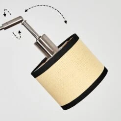 Chellas Stehleuchte Nickel-Matt, Schwarz, 5-flammig -Lampe Verkäufe chellas stehleuchte h3863336 5