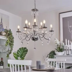 Cheop Kronleuchter Chrom, Transparent, Klar, 9-flammig -Lampe Verkäufe cheop kronleuchter h3637715 6