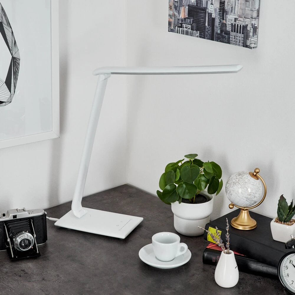 Chozendo Tischleuchte LED Weiß, 1-flammig 12 Chozendo Tischleuchte LED Weiß, 1-flammig – Bild 10