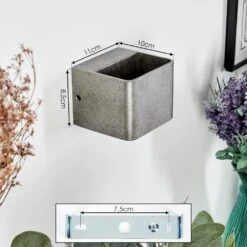 Chuitna Wandleuchte LED Nickel Antik, 1-flammig -Lampe Verkäufe chuitna wandleuchte h3778135 3