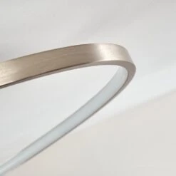 Chute Deckenleuchte LED Nickel-Matt, 1-flammig -Lampe Verkäufe chute deckenleuchte h3313534 15