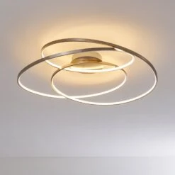 Chute Deckenleuchte LED Nickel-Matt, 1-flammig -Lampe Verkäufe chute deckenleuchte h3313534 2