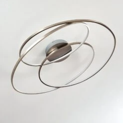 Chute Deckenleuchte LED Nickel-Matt, 1-flammig -Lampe Verkäufe chute deckenleuchte h3313534 7