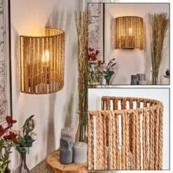 Colmeal Wandleuchte Schwarz, 1-flammig