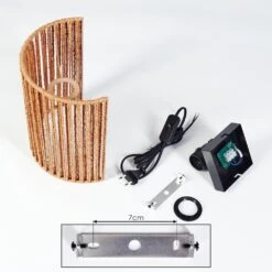 Colmeal Wandleuchte Schwarz, 1-flammig -Lampe Verkäufe colmeal wandleuchte h3972311 4