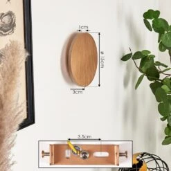 Comallo Wandleuchte LED Gold, Messing, 1-flammig 17 Comallo Wandleuchte LED Gold, Messing, 1-flammig -Lampe Verkäufe comallo wandleuchte h3570074 3