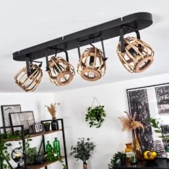 Combeima Deckenleuchte Schwarz, 4-flammig -Lampe Verkäufe combeima deckenleuchte h3595824 9