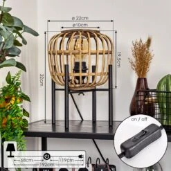 Combeima Tischleuchte Schwarz, 1-flammig -Lampe Verkäufe combeima tischleuchte h3579435 3