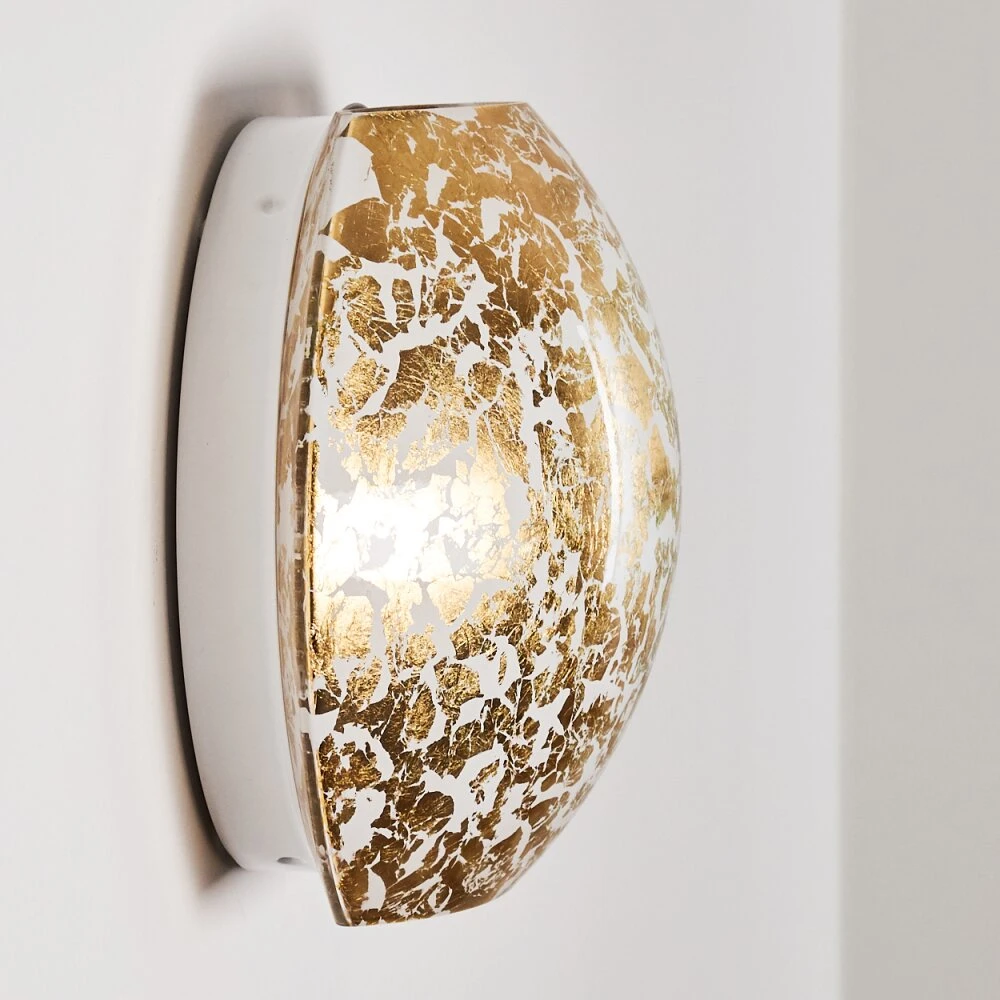 Concha Wandleuchte Weiß, 1-flammig 11 Concha Wandleuchte Weiß, 1-flammig – Bild 9