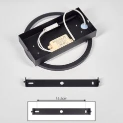 Cornol Wandleuchte LED Naturfarben, Schwarz, 1-flammig 18 Cornol Wandleuchte LED Naturfarben, Schwarz, 1-flammig -Lampe Verkäufe cornol wandleuchte h3760765 4