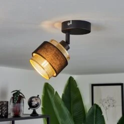 Cottard Deckenleuchte Schwarz, 1-flammig -Lampe Verkäufe cottard deckenleuchte h3641743 6