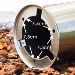 Dakar Außensockelleuchte Edelstahl, 1-flammig, Bewegungsmelder -Lampe Verkäufe dakar aussensockelleuchte h365 6