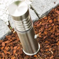 Dakar Außensockelleuchte Edelstahl, 1-flammig, Bewegungsmelder -Lampe Verkäufe dakar aussensockelleuchte h365 7